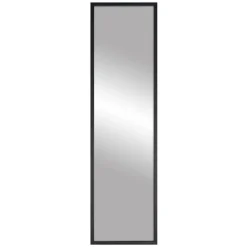 Miroir rectangulaire Precious noir 30x120 cm