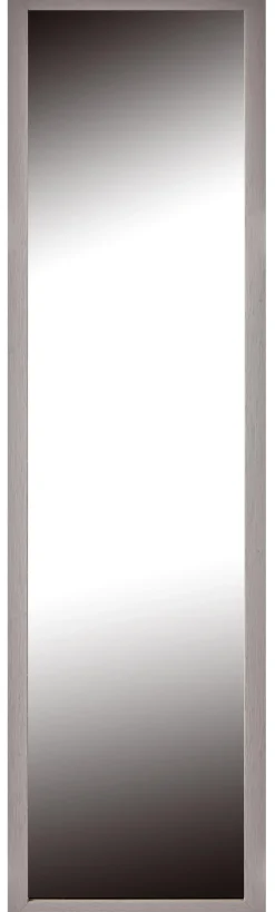 Miroir rectangulaire 30x120 cm Karma gris