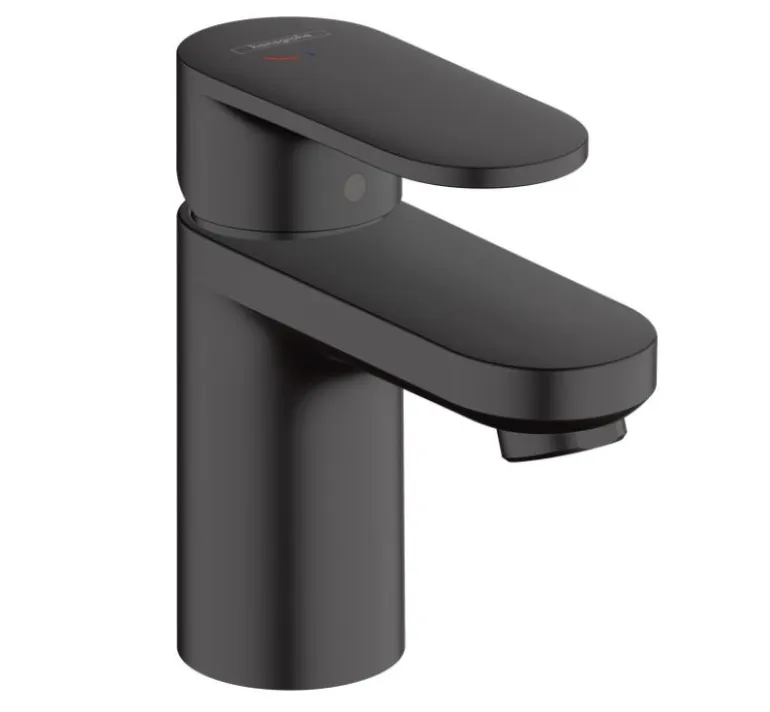 Mitigeur de lavabo 70 CoolStart avec tirette + vidage noir