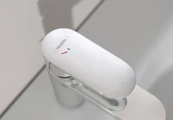 Mitigeur de lavabo 70 CoolStart avec tirette + vidage chrome
