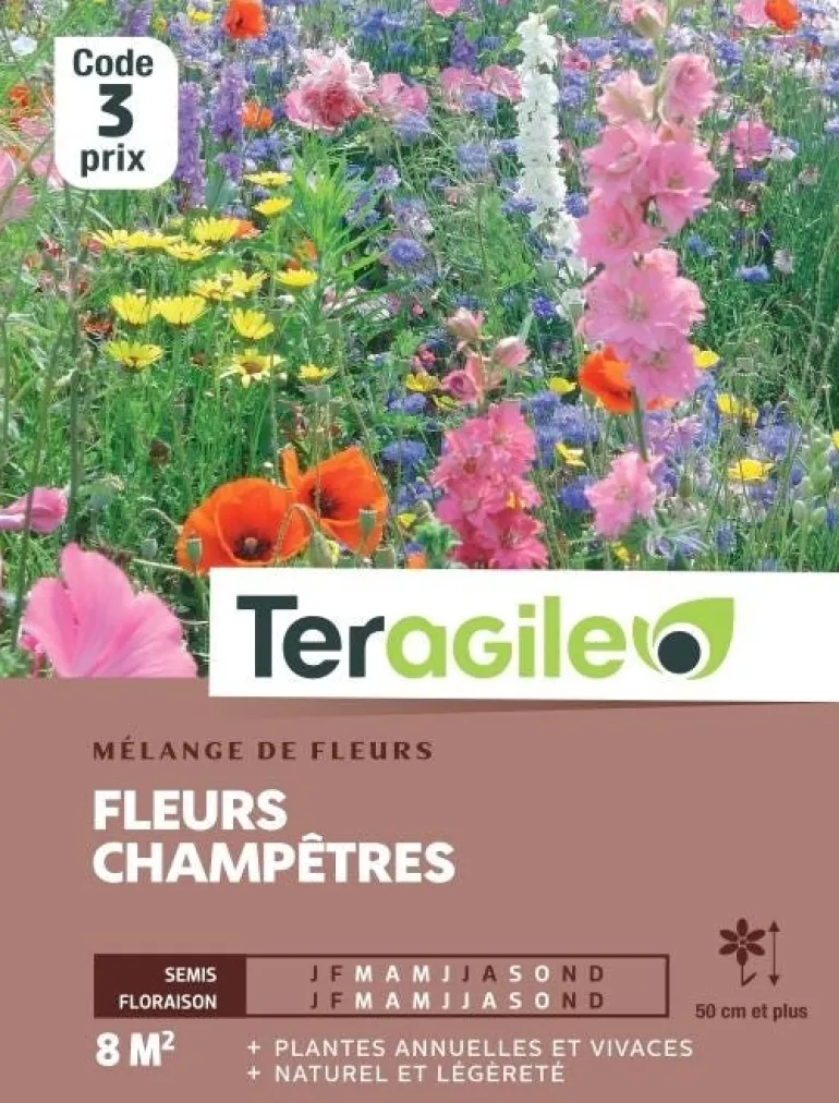 Mélange de fleurs champêtres 15g TERAGILE