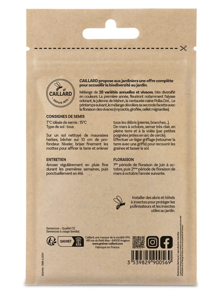 Mélange de Fleurs douceur Printanière 7,5g CAILLARD