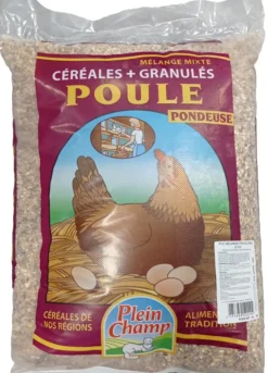 Mélange de graines pour poules pondeuses 20 kg PLEIN CHAMP