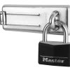 Moraillon corps acier trempé 11,5cm noir mat MASTER LOCK