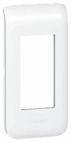 Mosaic support + plaque 1 module LEGRAND