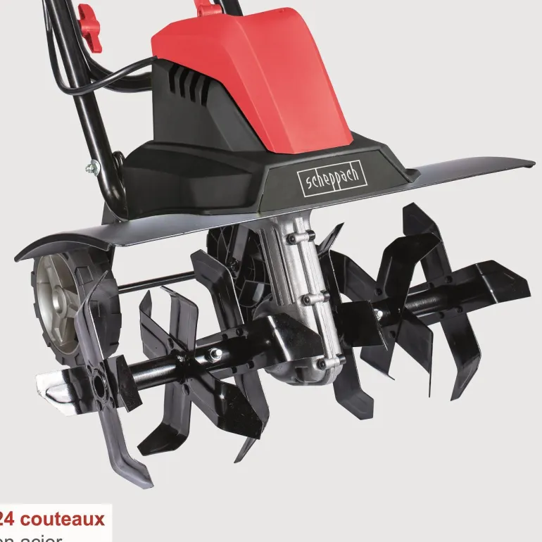 Motobineuse électrique MTE460 1500W SCHEPPACH