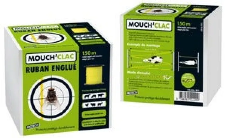 Mouch'Clac UAB ruban englué Bobine 150m