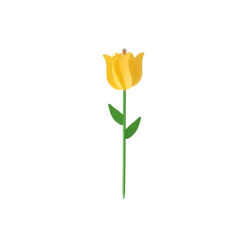 Moulin à vent forme tulipe - Vendu à l'unité