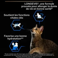 Mousse pour chat senior 7+ au thon 85g PRO PLAN