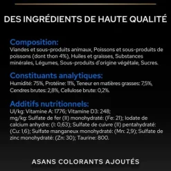 Mousse pour chat senior 7+ au thon 85g PRO PLAN