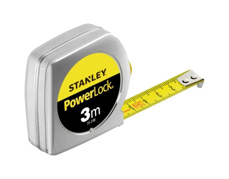 Mètre-ruban powerlock Classic 3 m ABS STANLEY