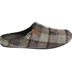 Mule Rubulus textile doublé marron