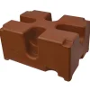 Multibase d'obstacle Easypro-Jump 75x55x38 cm Chocolat