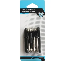 Multi-outils clés et tournevis 10 fonctions + dérive-chaîne