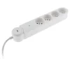 Multiprise parafoudre Schuko 5x16A + interrupteur