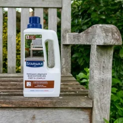 Nettoyant dégrisant pour bois extérieurs 1L STARWAX
