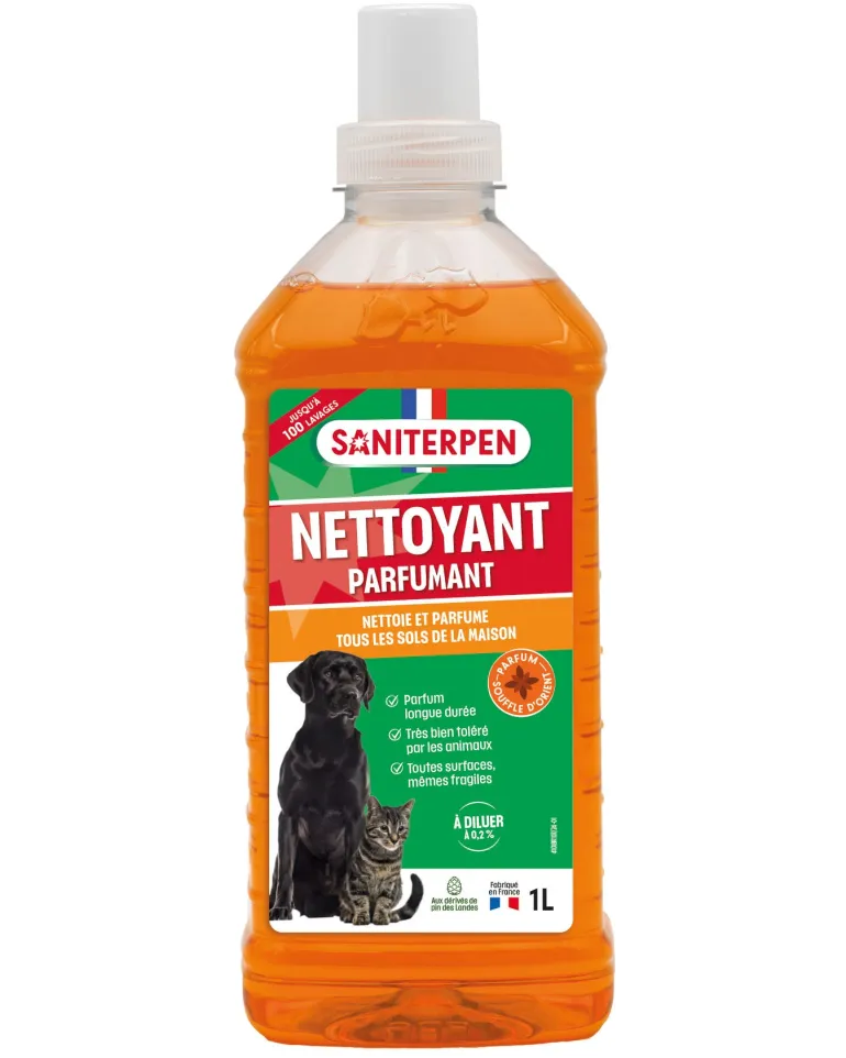 Nettoyant parfumant pour sols maison souffle d'orient 1L