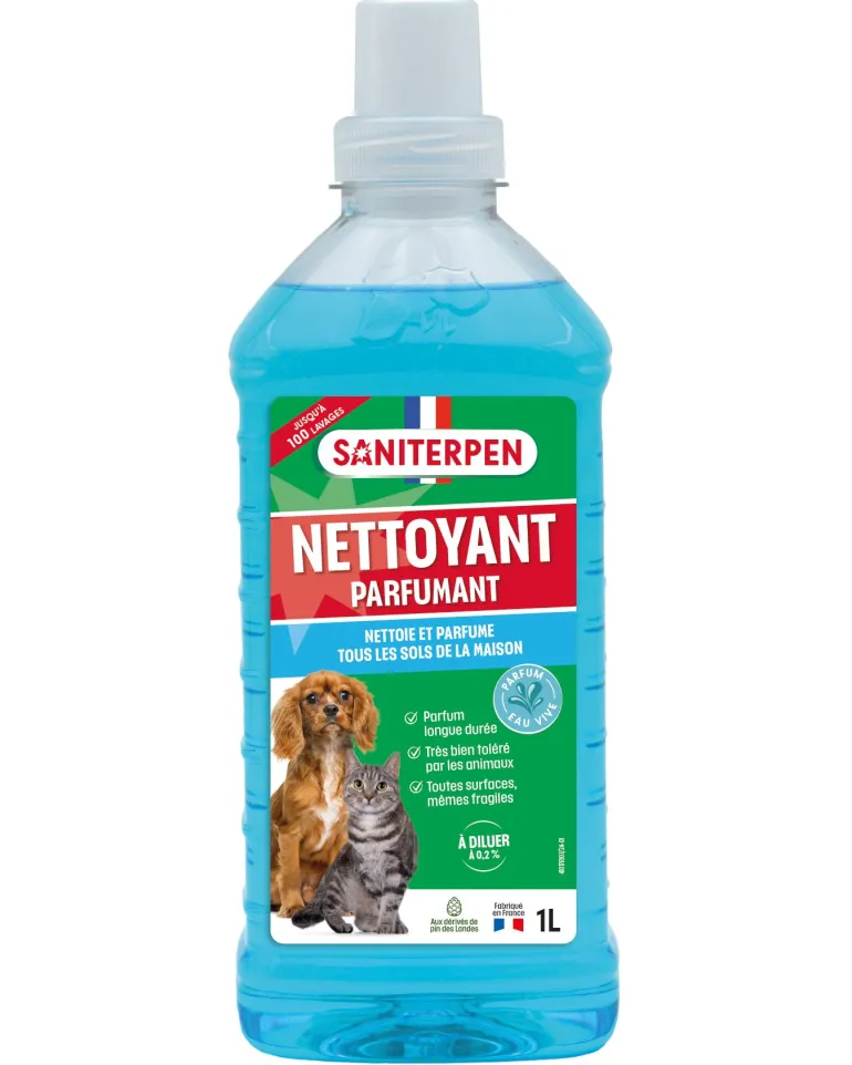Nettoyant parfumant pour sols maison eau vive 1L