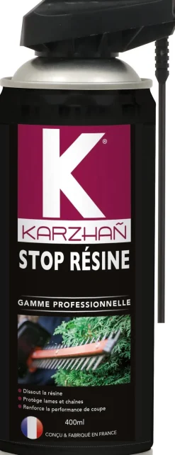 Nettoyant stop résine aérosol 400ml KARZHAN
