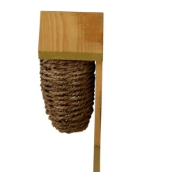 Nichoir poche traditionnel jonc de mer pour troglodyte