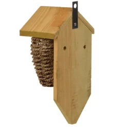 Nichoir poche traditionnel jonc de mer pour troglodyte