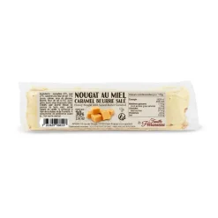 Nougat caramel beurre salé 30g - Vendu à l'unité