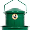 Nourrisseur trémie émaillé à crémaillère 3 L vert