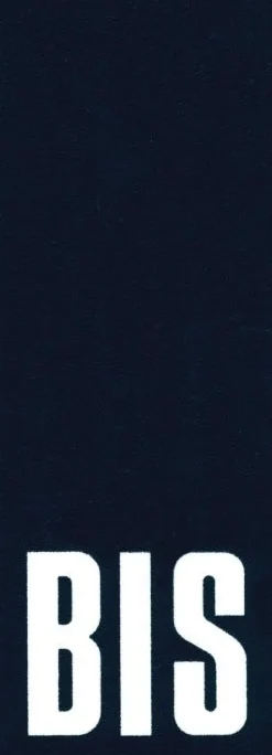 Numéro de rue "BIS" en PVC adhésif 110x40 mm