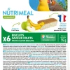 Nutrimeal cake pomme banane (x6)
