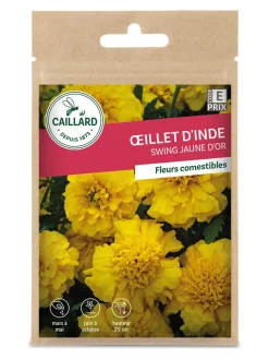 Oeillet d'Inde Swing Jaune d'Or 0,80g CAILLARD
