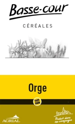 Orge nettoyée 25 kg PRODUIT DANS MA CAMPAGNE