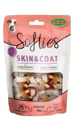 Os à mâcher tendre Softies Skin&Coat Chien poulet 120g (x8)