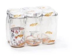 Pack de 6 bocaux 1,5L Ø85 mm LE PARFAIT