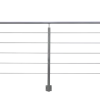 Pack garde-corps OPALU alu gris thermolaqué 67x1170x2006 mm