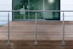 Pack garde-corps OPALU alu gris thermolaqué 67x1170x2006 mm
