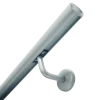Pack main courante OPALU thermolaqué 2M + 2 supports muraux