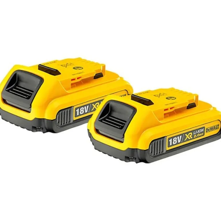 Pack Perceuse + Visseuse à chocs 18V Li-ion 2Ah DeWALT