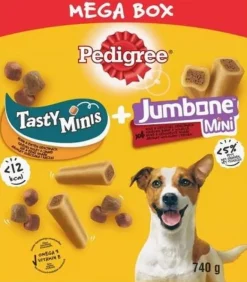 Pack Tasty mint + Jumbone pour chien moyen 740g