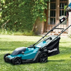 Pack tondeuse/coupe-bordure/chargeur + 2 batteries MAKITA