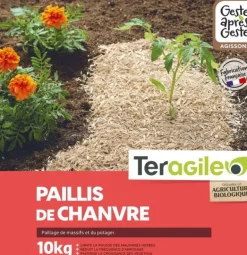 Paillis de chanvre 10kg TERAGILE