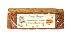 Pain d'épices tranché au miel caramel beurre salé 300g
