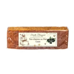 Pain d'épices tranché au cassis 300g