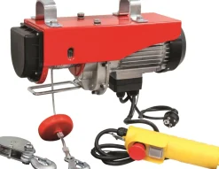 Palan électrique à câble 230V 300/600kg câble 12m
