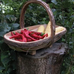 Panier en bois grand format (vendu à l'unité)