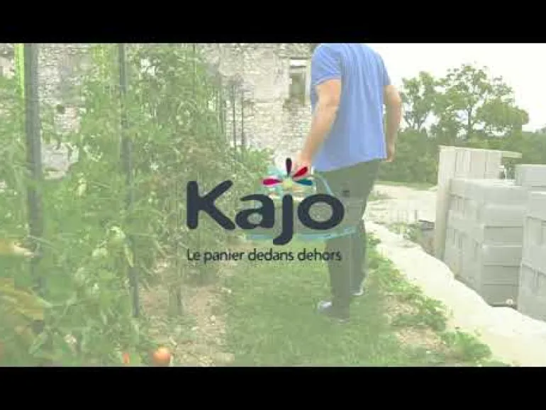 Panier Kajo 15L (x1) gris