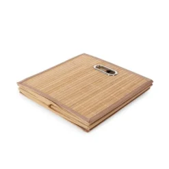 Panier de rangement en bambou L