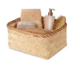 Panier de rangement en bambou Halong L
