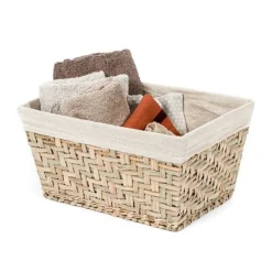Panier de rangement en jonc de mer Fiesta M