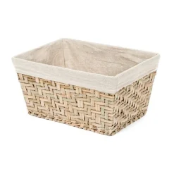 Panier de rangement en jonc de mer Fiesta M