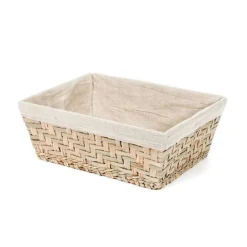 Panier de rangement en jonc de mer Fiesta L